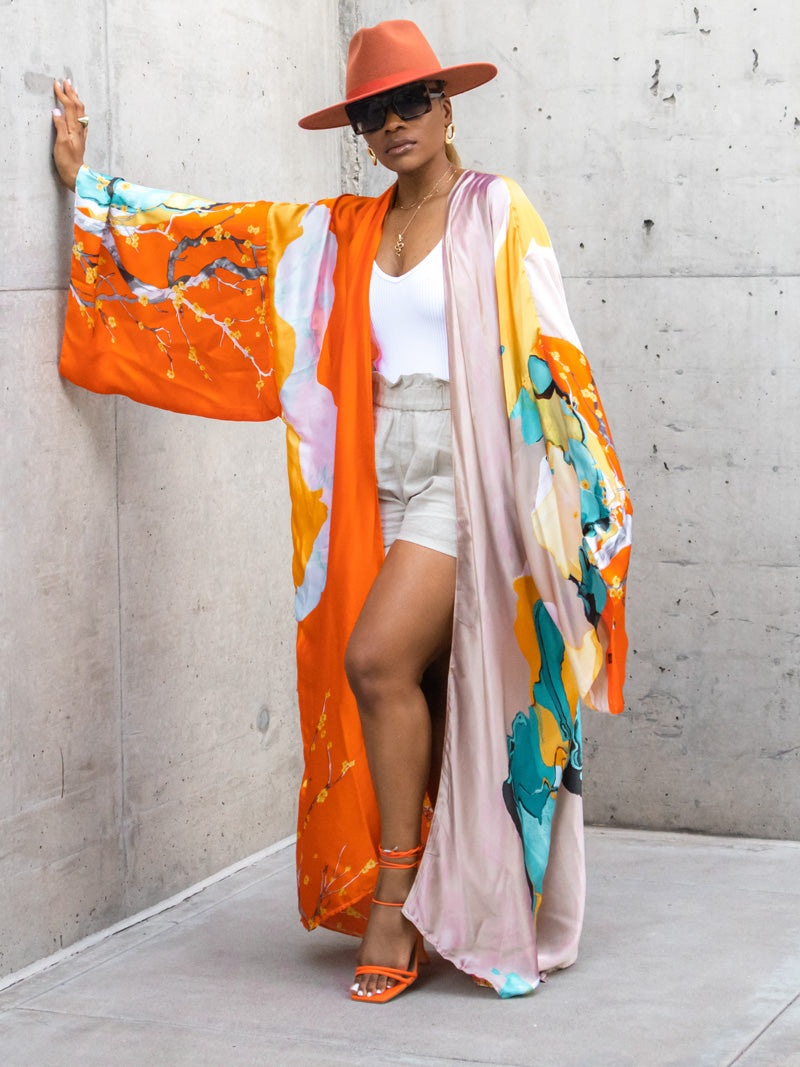 Sunny Side Kimono - Ninth and Maple Kimono