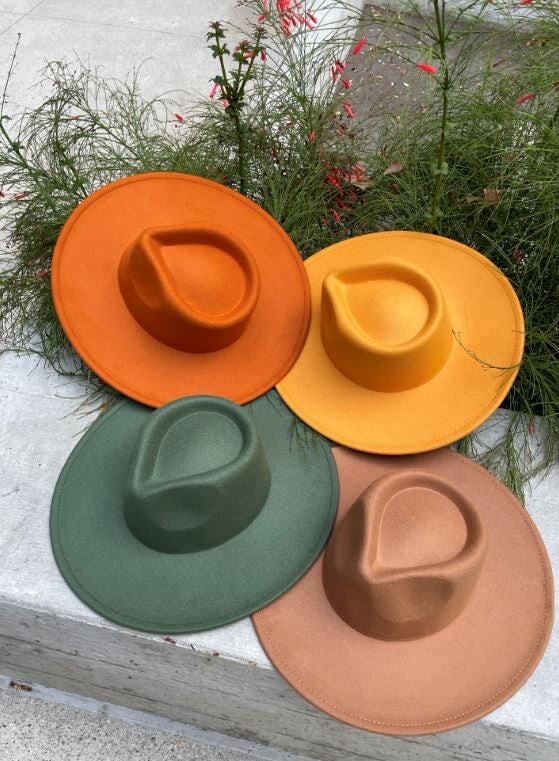 Thyme Fedora Hat || Rust - Ninth and Maple